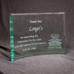 $65 Curved Glass Award